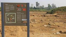 Nhiều dấu tính quan trọng tại nội thành Thành Nhà Hồ đã được phát hiện 