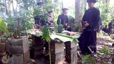 Lễ hội Cúng rừng của đồng bào dân tộc Nùng. Ảnh: baohagiang.vn