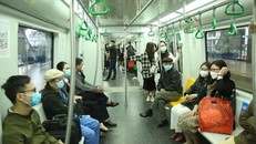 Lượng hành khách đi đường sắt Cát Linh-Hà Đông tăng khoảng 30%