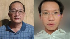 Bị can Nguyễn Minh Quân (trái) và bị can Nguyễn Văn Lợi (phải). (Nguồn: tuoitre.vn)