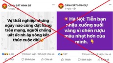 Cảnh báo trang mạng xã hội giả mạo, sử dụng tên, hình ảnh, ký hiệu, biểu tượng của lực lượng CAND