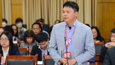 PGS.TS Nguyễn Phong Điền, Phó Hiệu trưởng Đại học Bách khoa Hà Nội phát biểu tại hội thảo.