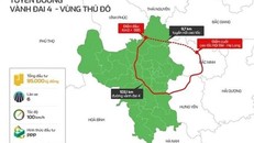 Phối cảnh dự án đường Vành đai 4-vùng Thủ đô. (Nguồn: baochinhphu)