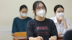 Thí sinh dự thi tốt nghiệp trung học phổ thông năm 2022.