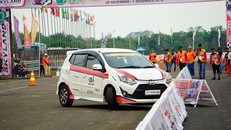 Toyota Wigo - chiếc xe được lựa chọn để đua Auto Gymkhana 