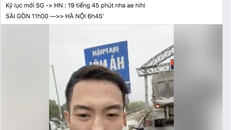 Ngang nhiên vi phạm luật ATGT đường bộ - đi xe máy từ TP Hồ Chí Minh ra Hà Nội trong gần 20 giờ