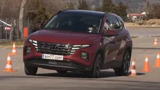 Thử nghiệm đánh lái với Hyundai Tucson 2022