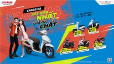 Cơ hội nhận ưu đãi “khủng” và sở hữu những chiếc xe máy Yamaha siêu tiết kiệm nhiêm liệu