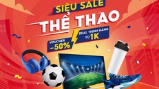 Seagame 31, hàng loạt sản phẩm phụ kiện thể thao đồng loạt giảm giá sâu kèm nhiều ưu đãi trên Shopee