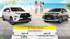 Toyota tung chương trình ưu đãi với xe Veloz Cross & Avanza Premio từ tháng 5-6/2023