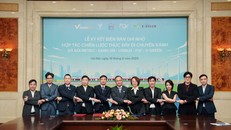 Hà Nội Metro hợp tác với Xanh SM, FGF và V-Green xây dựng mạng lưới giao thông xanh cho thủ đô