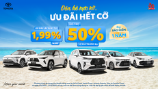 Toyota Việt Nam cùng hệ thống đại lý triển khai chương trình khuyến mại tháng 5/2025