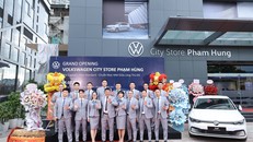 Volkswagen City Store Phạm Hùng khai trương Đại lý đầu tư theo mô hình City Store tiêu chuẩn toàn cầu đầu tiên tại Hà Nội