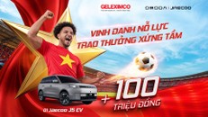 Tỏa sáng tại chung kết Asean Cup 2026, Nguyễn Xuân Son được trao tặng JAECOO J5 EV Flagship