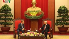 Tổng Bí thư Nguyễn Phú Trọng tiếp Đại sứ Vương quốc Anh