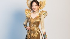 Quốc phục của Phương Nga tại Hoa hậu Hòa bình 2018