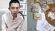 Quái xế ôm ma tuý phi xe bạt mạng trên đường