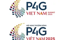 Dấu ấn Việt Nam được quảng bá đậm nét qua logo Hội nghị thượng đỉnh P4G 2025.