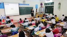 Ban Chỉ đạo thi, tuyển sinh thành phố Hà Nội năm học 2025-2026 đã quyết định giữ ổn định thời gian tổ chức tuyển sinh, phương thức tuyển sinh. Ảnh: Thanh Tùng/TTXVN.