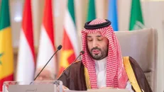 Thái tử Saudi Arabia (Ảrập Xêút) Mohammed bin Salman tại một hội nghị ở Riyadh. Ảnh: THX/TTXVN