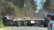 Hiện trường vụ tai nạn. Nguồn: Văn phòng Cảnh sát trưởng hạt Whatcom