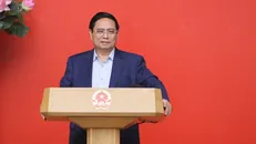 Thủ tướng Phạm Minh Chính chủ trì Hội nghị lần thứ hai Ban Chấp hành Đảng bộ Chính phủ. 