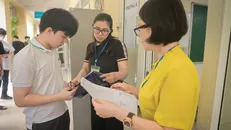 Thí sinh Hà Nội dự thi vào lớp 10. 