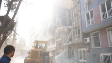 Tòa nhà bị phá hủy sau cuộc không kích của Israel tại Tehran, Iran