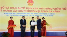 Công bố quyết định thành lập Khu Thương mại tự do thành phố Đà Nẵng