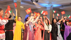 Chương trình xúc tiến du lịch Việt Nam-Italy diễn ra vào tối 6/5/2025 tại thành phố Milan, miền Bắc Italy.