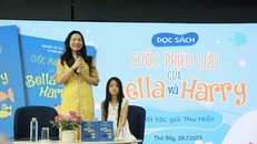 Tác giả Nguyễn Thị Thu Hiền mong muốn có thể duy trì việc nói tiếng Việt và đọc sách tiếng Việt cho con gái.