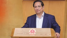 Thủ tướng Phạm Minh Chính chủ trì Phiên họp Chính phủ chuyên đề xây dựng pháp luật tháng 8 năm 2025 để xem xét, cho ý kiến về 15 dự án luật và 1 hồ sơ chính sách dự án luật. Ảnh: VGP/Nhật Bắc