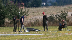 Hiện trường vụ thiết bị bay không người lái bị bắn rơi tại Wohyn, Ba Lan, ngày 10/9/2025