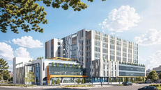 Phối cảnh cơ sở 2 Bệnh viện Thận Hà Nội sau khi hoàn thiện. 
