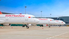Sun PhuQuoc Airways triển khai nhiều chương trình ưu đãi dịp cất cánh.