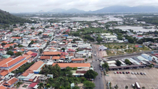 Một góc trung tâm xã đảo Long Sơn, Thành phố Hồ Chí Minh.