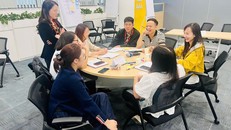 Một khóa đào tạo trong nội bộ tại Tập đoàn ROX