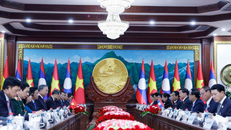 Tổng Bí thư Tô Lâm hội đàm với Tổng Bí thư, Chủ tịch nước Lào Thongloun Sisoulith.