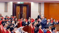 Tổng Bí thư Tô Lâm, Trưởng Ban Chỉ đạo Trung ương về phòng chống tham nhũng, lãng phí, tiêu cực chủ trì hội nghị 