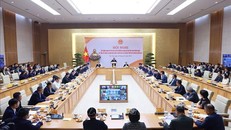 Hội nghị tổng kết công tác ngoại giao kinh tế năm 2025 và kế hoạch triển khai nhiệm vụ 2026. Ảnh: Dương Giang/TTXVN.