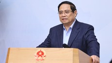 Thủ tướng Phạm Minh Chính phát biểu khai mạc Hội nghị tổng kết công tác năm 2025, triển khai nhiệm vụ năm 2026 của Ban Chỉ đạo. Ảnh: VGP/Nhật Bắc