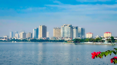 Một góc hồ Tây