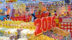 Gian hàng phục vụ Tết nguyên đán Bính Ngọ