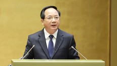 Đồng chí Trịnh Văn Quyết, Ủy viên Bộ Chính trị, Bí thư Trung ương Đảng, Trưởng Ban Tuyên giáo và Dân vận Trung ương truyền đạt chuyên đề "Nội dung trọng tâm, cốt lõi của Nghị quyết số 80-NQ/TW ngày 07/01/2026 của Bộ Chính trị về phát triển văn hóa Việt Nam". Ảnh: VGP/Vũ Phong