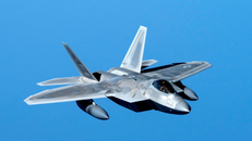 Máy bay chiến đấu F-22 Raptor của Không lực Mỹ.