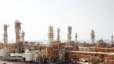 Mỏ khí đốt South Pars của Iran. Ảnh: IRNA