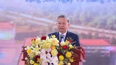 Tổng Bí thư Tô Lâm phát biểu tại Lễ khởi công