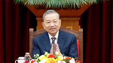 Tổng Bí thư Tô Lâm phát biểu