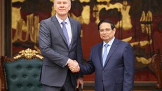 Thủ tướng Phạm Minh Chính tiếp ông Martin Sommer, Trưởng Đoàn giám sát kinh tế vĩ mô của Quỹ Tiền tệ quốc tế (IMF).