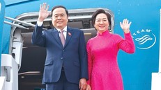 Chủ tịch Quốc hội Trần Thanh Mẫn và Phu nhân trong một chuyến công tác tham dự IPU-150 và thăm chính thức Uzbekistan năm 2025